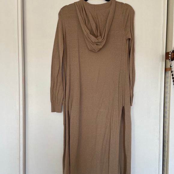 Forever21 long cardigan with hood - Picture 4 of 5